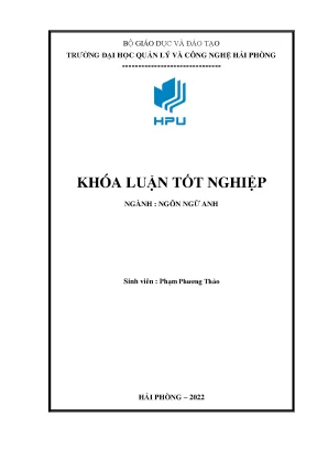 The application of autonomous lexical learning of first year non english major a case study at hai phong university of management and technology