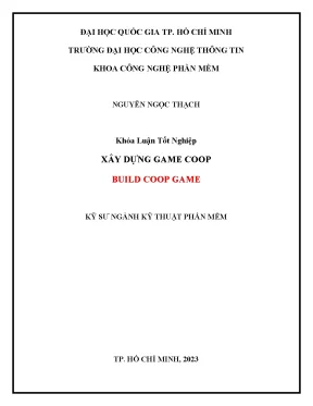 Khóa luận tốt nghiệp xây dựng game coop build coop game
