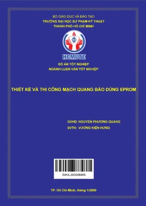 Thiết kế và thi công mạch quang báo dùng eprom