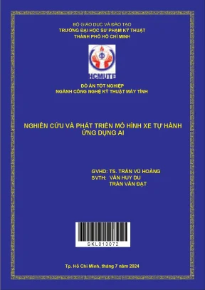 Nghiên cứu và phát triển mô hình xe tự hành ứng dụng ai