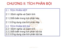 Tích phân bội