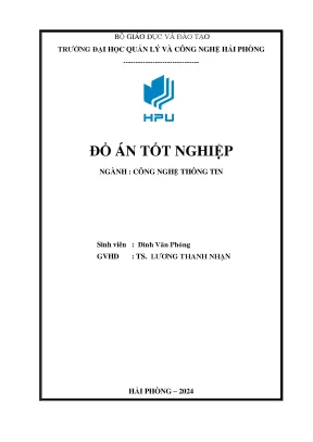 Khóa luận xây dựng ứng dụng nền tảng web giới thiệu các địa điểm du lịch