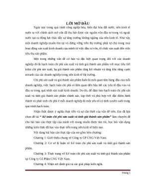 Luận văn tốt nghiệp kế toán tập hợp chi phí sản xuất và tính giá thành sản phẩm của công trình sản xuất lắp đặt trạm dừng nhà chờ xe buýt tại công ty tnhh bến thủy