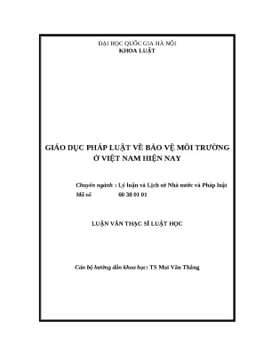 2 16 luận văn phổ biến giáo dục pháp luật môi trường