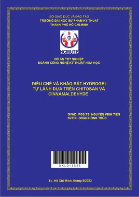 Điều chế và khảo sát hydrogel tự lành dựa trên chittosan và cinnamaldehyde