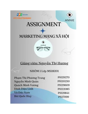 Nghiên cứu doanh nghiệp và thị trường annie kính mắt thời trang