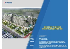 Bản vẽ biện pháp thi công và công tác tạm mẫu chuẩn