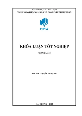 Khóa luận pháp luật về hợp đồng kinh doanh thương mại theo luật thương mại 2005