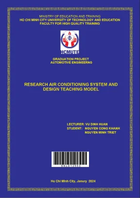 Research air conditioning system and design teaching model