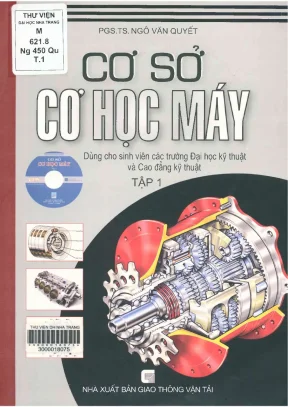 Cơ sở cơ học máy tập 1 ngô văn quyết
