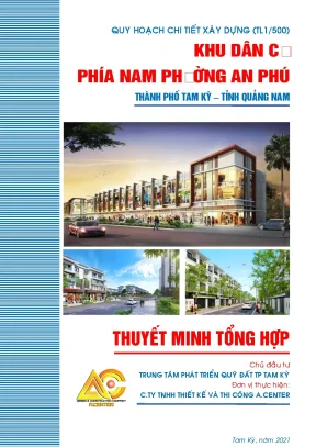 Quy hoạch chi tiết xây dựng 1500 khu dân cư phía nam phường an phú