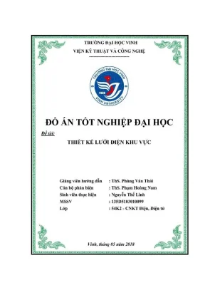 Thiết kế lưới điện khu vực