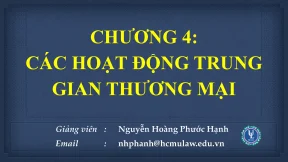 Chương 4 luật thương mại hàng hóa và dịch vụ
