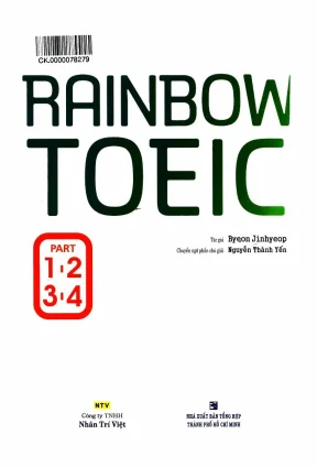 Rainbow toeic part 1 2 3 4 nxb tổng hợp 2015 byeon jinhyeop 413 trang
