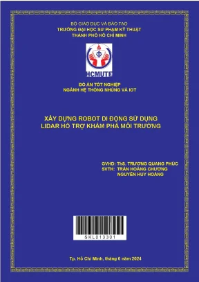 Đồ án tốt nghiệp xây dựng robot di động sử dụng lidar hỗ trợ khám phá môi trường