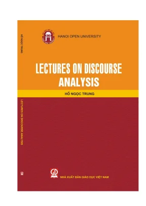 Lectures on discourse analysis hồ ngọc trung