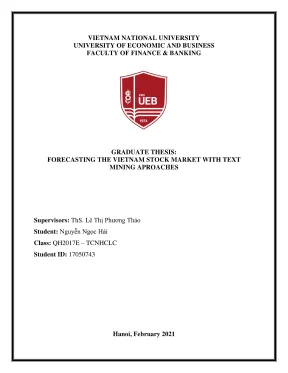 Khóa luận tốt nghiệp tài chính ngân hàng evaluating the financial performance a case study of vietnam technological and commercial joint stock bank