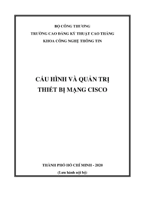 Giao trinh cisco