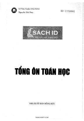 Tổng ôn toán học tập 1 lê văn tuấn