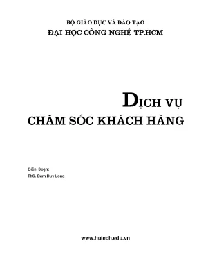 Dịch vụ chăm sóc khách hàng