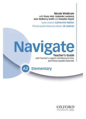 Navigate a2 elementary teachers guide with resources