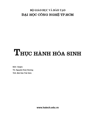 Thực hành hóa sinh