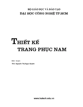 Thiết kế trang phục nam