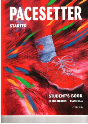 Pacesetter starter students book by strange derek hall diana