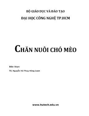 Chăn nuôi chó mèo