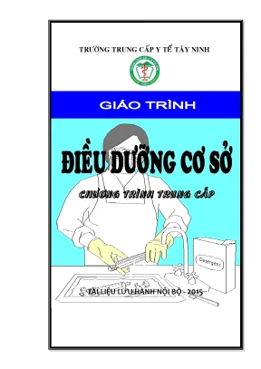 Giáo trình điều dưỡng cơ sở trình độ trung cấp