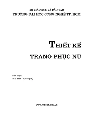 Thiết kế trang phục nữ