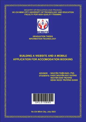 Buiding a website and a moble application for accomodation booking