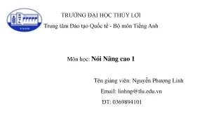 Nói nâng cao 1