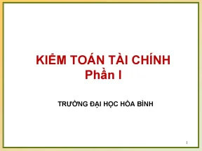 Kiểm toán tài chính