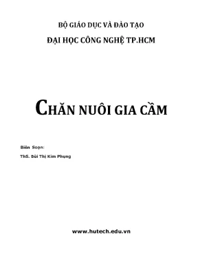 Chăn nuôi gia cầm 2017