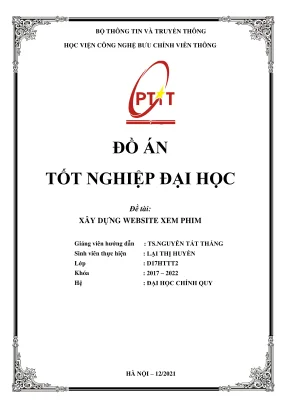 Xây dựng website xem phim