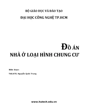 Đồ án nhà ở loại hình chung cư