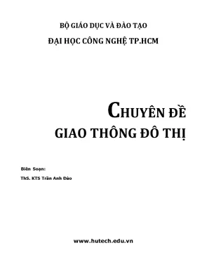 Chuyên đề giao thông đô thị