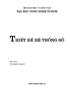 Thiết kế hệ thống số