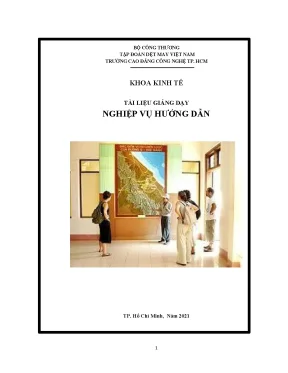 Tài liệu giảng dạy nghiệp vụ hướng dẫn