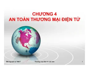 Chương 4 an toàn trong thương mại điện tử