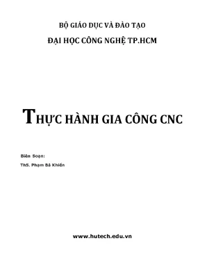 Thực hành gia công cnc