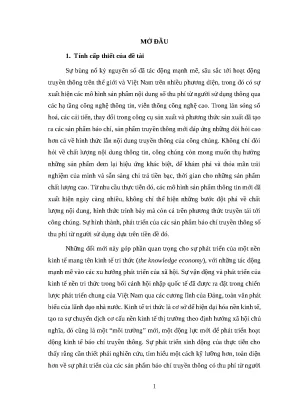 Luận văn ths bc mô hình sản phẩm báo chí truyền thông số thu phí từ người sử dụng subscriber và khả năng phát triển tại việt nam