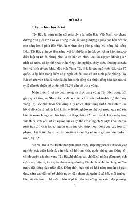 Luận văn ths bch hình ảnh tây bắc trên báo điện tử dưới góc nhìn truyền thông phát triển