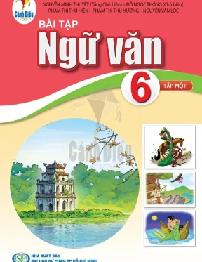 Sách bải tập ngữ văn 6 tập 1 cánh diều