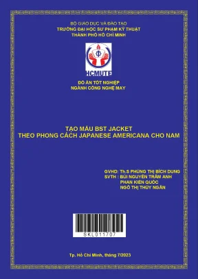 Tạo mẫu bst jacket theo phong cách japanese americana cho nam