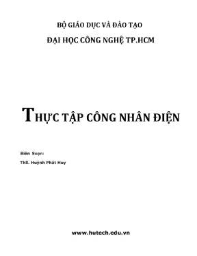 Thực tập công nhân điện