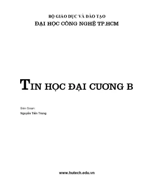 Tin học đại cương b