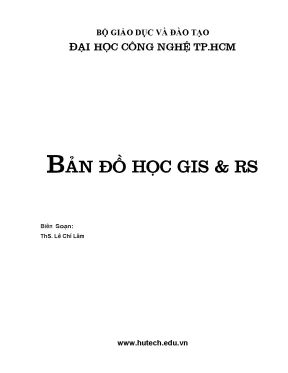 Bản đồ học gis và rs