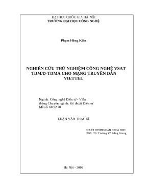 Luận văn nghiên cứu thử nghiệm công nghệ vsat tdm d tdma cho mạng truyền dẫn viettel